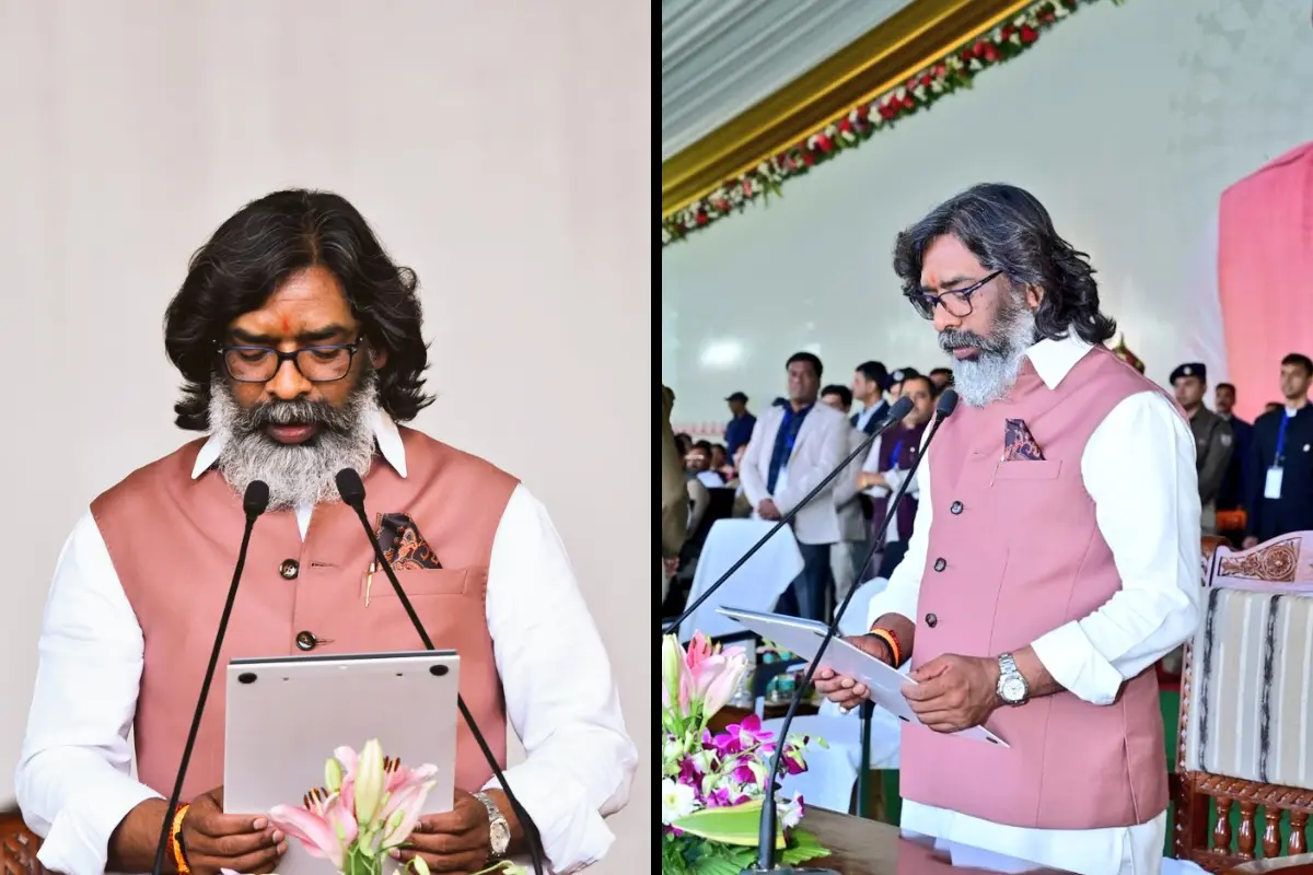 Hemant Soren Takes Oath As Jharkhand CM For Fourth Time, In Presence Of Top INDIA Bloc Leaders