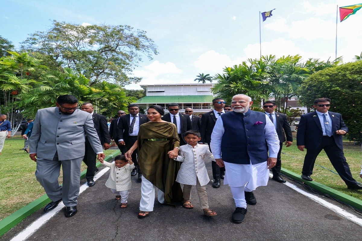 President Irfaan Ali Hails PM Modi As A ‘Champion Among Leaders’ During Historic Guyana Visit