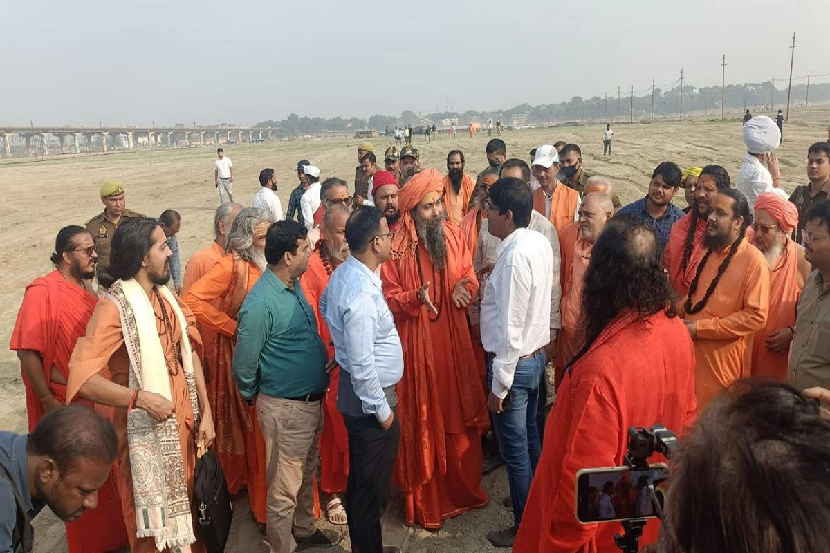 Land Allotment For Akharas In Kumbh Mela Area Begins With Consensus