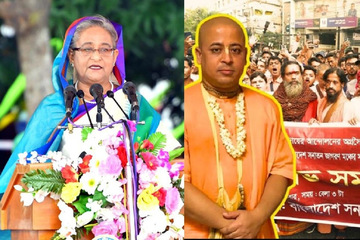 Sheikh Hasina Condemns Persecution Of Minorities, Demands Release Of Chinmoy Krishna Das Brahmachari