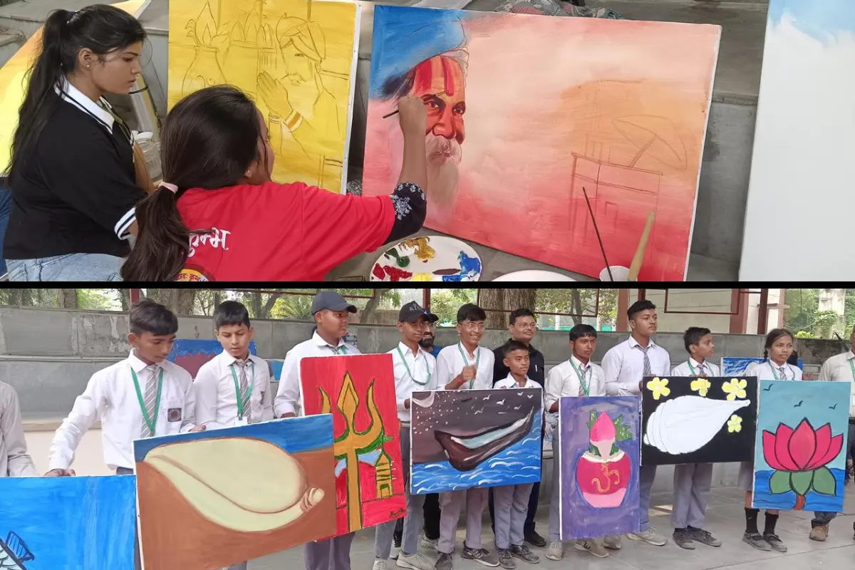 Youth Across Uttar Pradesh Unite To Enhance Maha Kumbh With Eco-Friendly & Artistic Initiatives