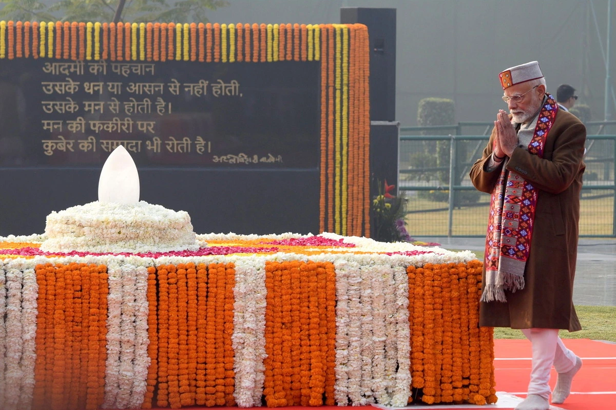 PM Modi's Tribute To Atal Bihari Vajpayee On Birth Anniversary