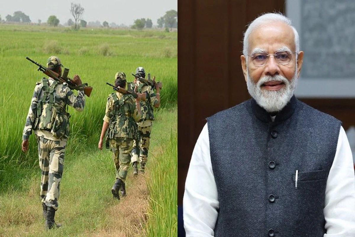 PM Modi Praises BSF On 60th Raising Day