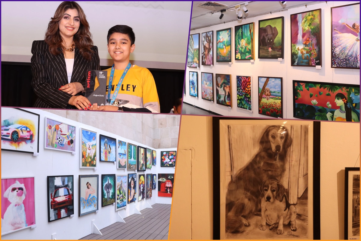 Artism 2024: Children’s Art Shines At 13th Annual Painting Exhibition In Delhi