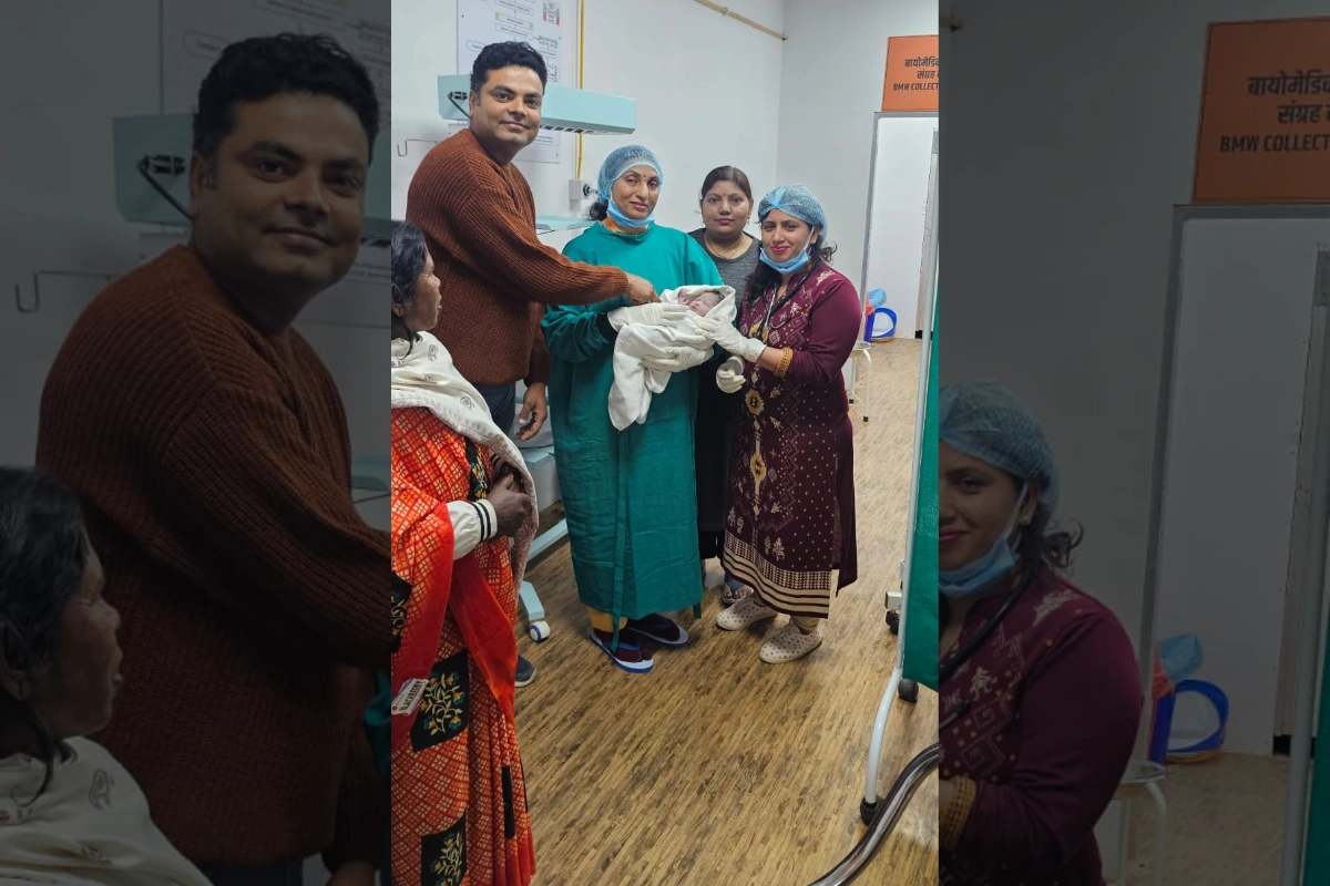 Central Hospital In Maha Kumbh Provides Critical Healthcare As First Baby Girl Is Born