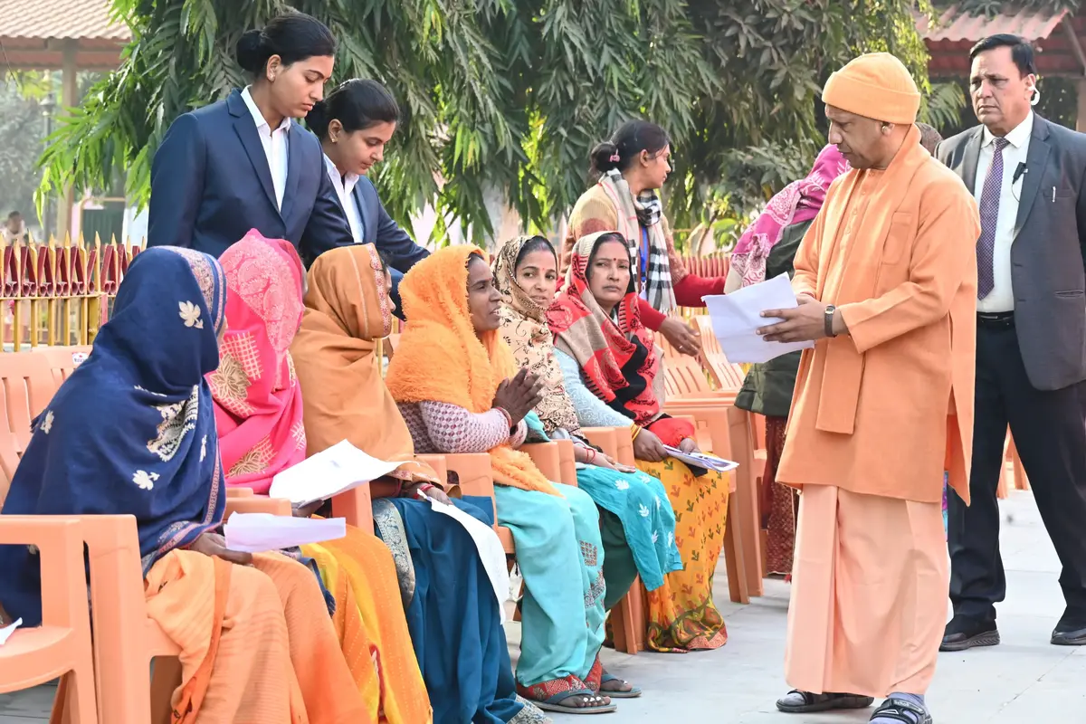 Chief Minister Yogi Adityanath Addresses Public Concerns In Gorakhpur’s Janta Darshan