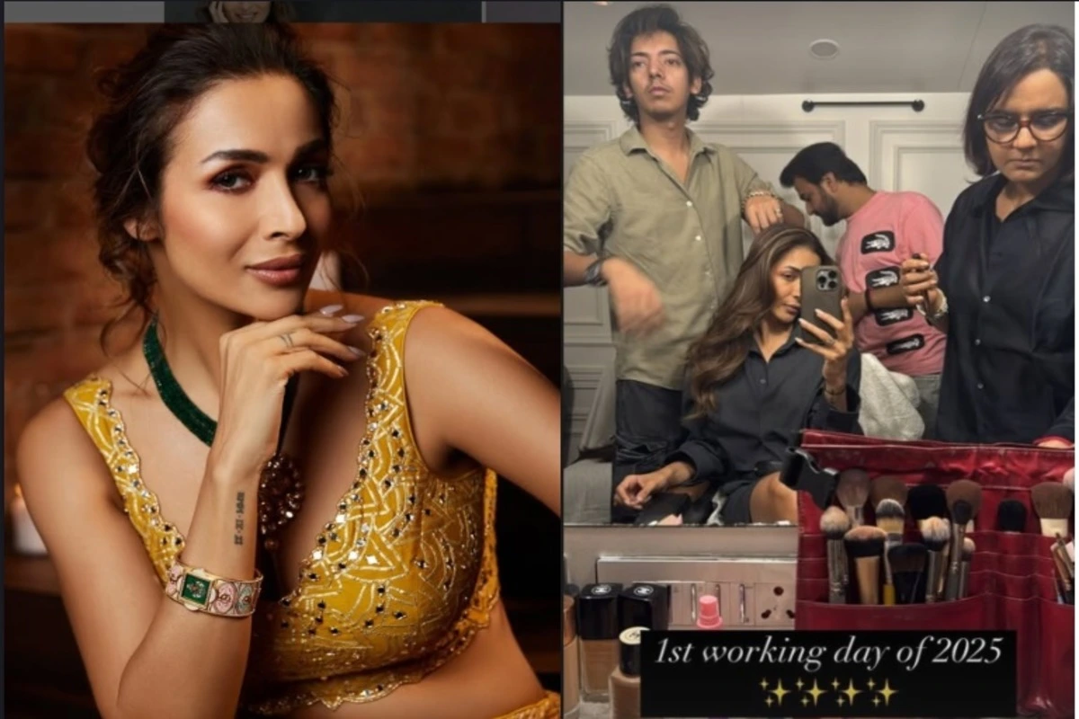 Malaika Arora Kicks Off 2025 With Glimpse Of First Working Day