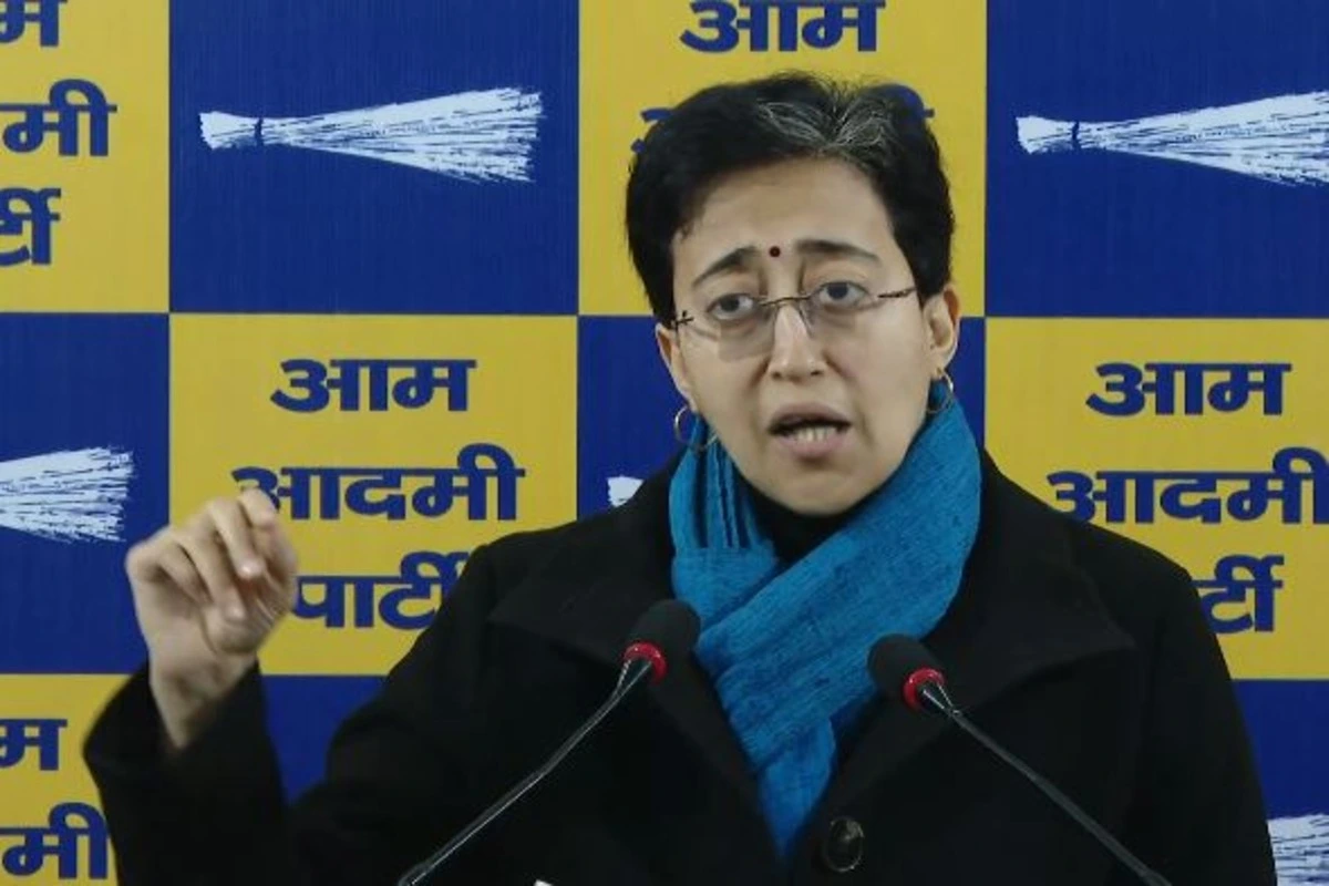 Atishi Files Nomination, Criticizes Police And Election Officials