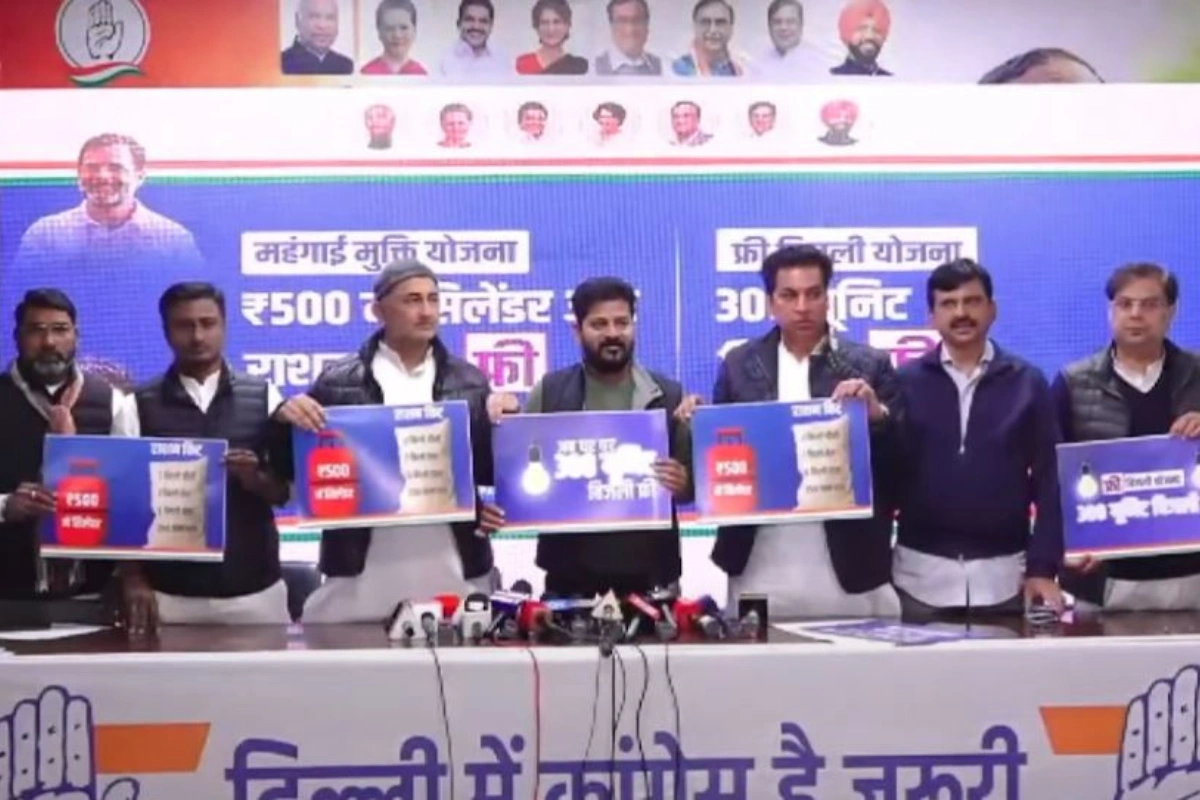 Delhi Congress Promises 300 Units Of Free Power, Rs 500 LPG Cylinder Ahead Of Elections