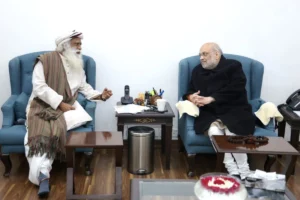 Home Minister Amit Shah Meets Sadhguru, Discusses Spirituality And National Interests