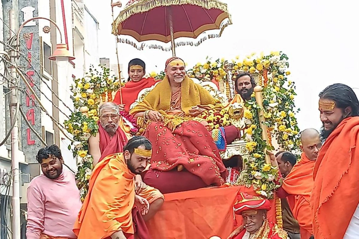 Maha Kumbh 2025: Shankaracharya Joins Grand Confluence Of Faith At Prayagraj