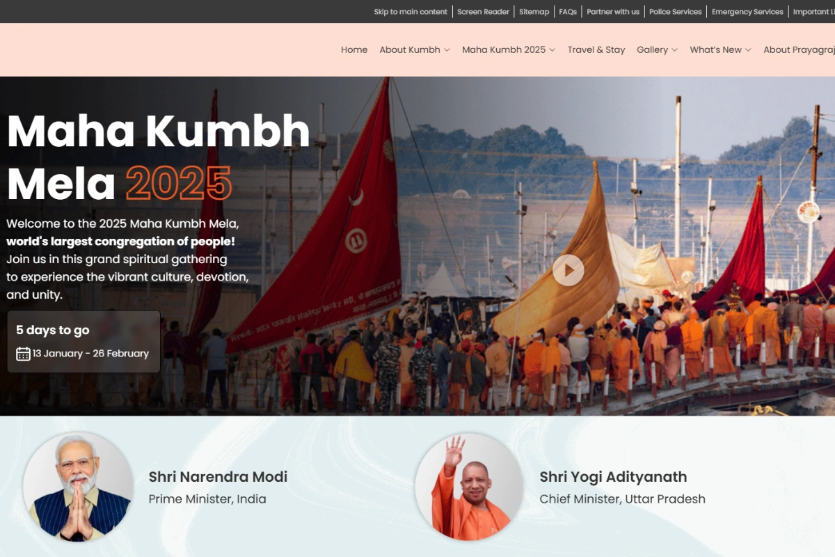 Maha Kumbh 2025 Draws Global Interest As Website Surpasses 33 Lakh Visits