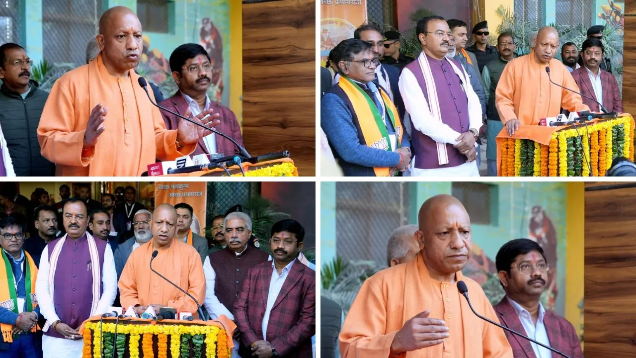 CM Yogi Adityanath Emphasizes Unity at Maha Kumbh: "Only with Unity Will the Country Remain United"