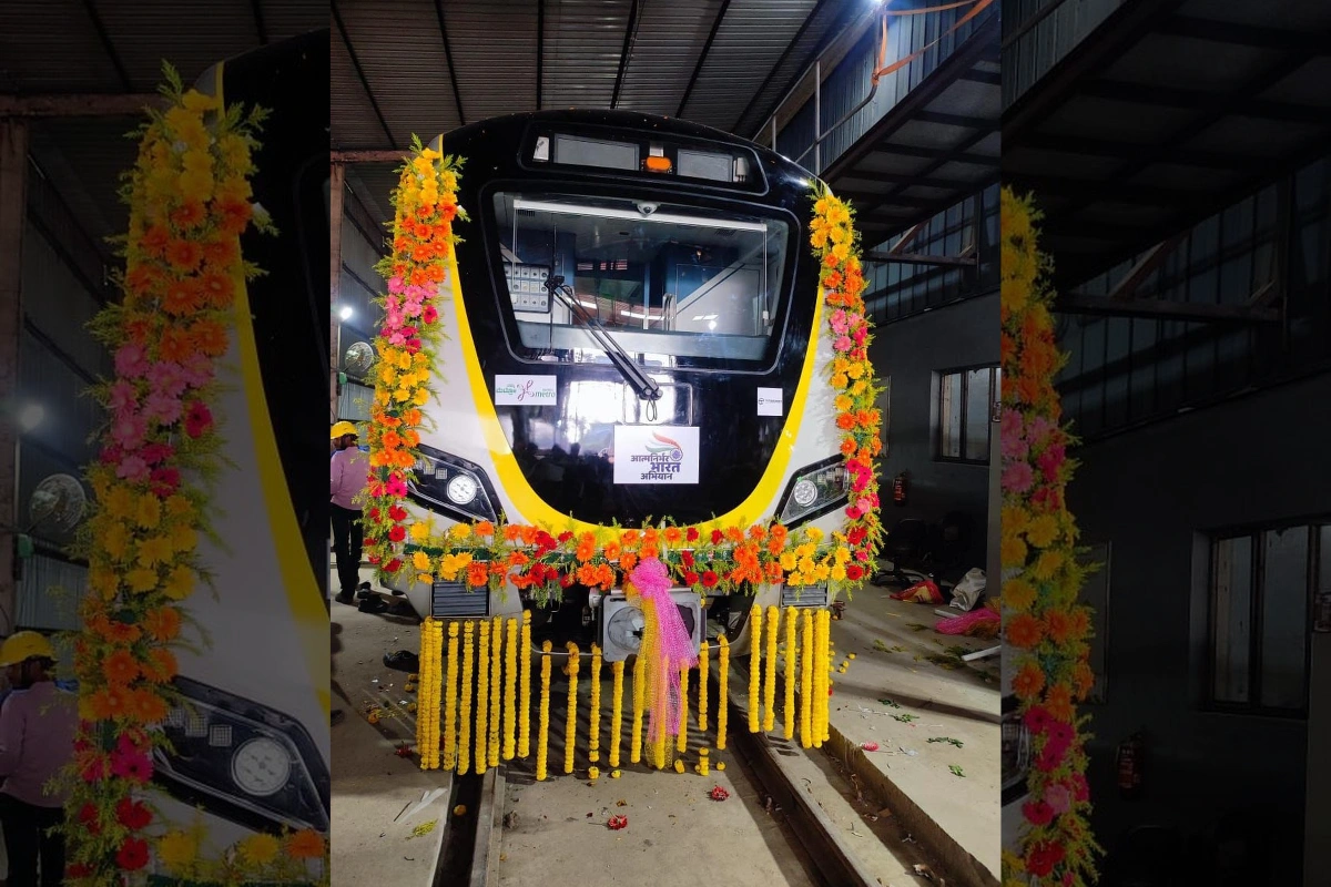 Titagarh Rail Systems Delivers First Made-In-India Driverless Trainset To Bengaluru Metro