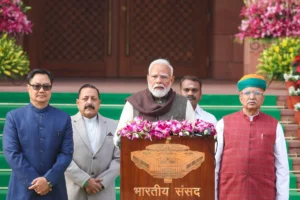 PM Modi Asserts ‘No Foreign Interference’ In Parliament Ahead Of Budget Session