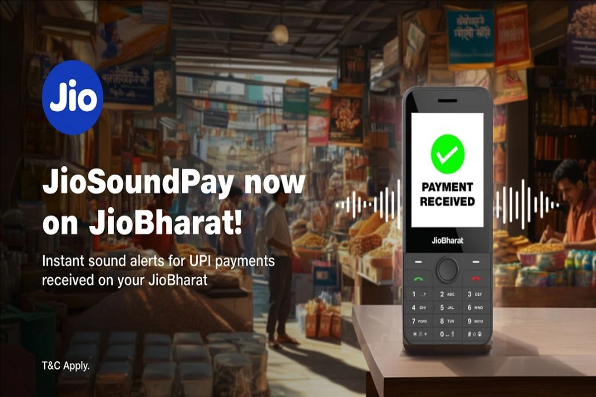 Jio Launches Free Sound-Pay Feature On Jio Bharat Phone