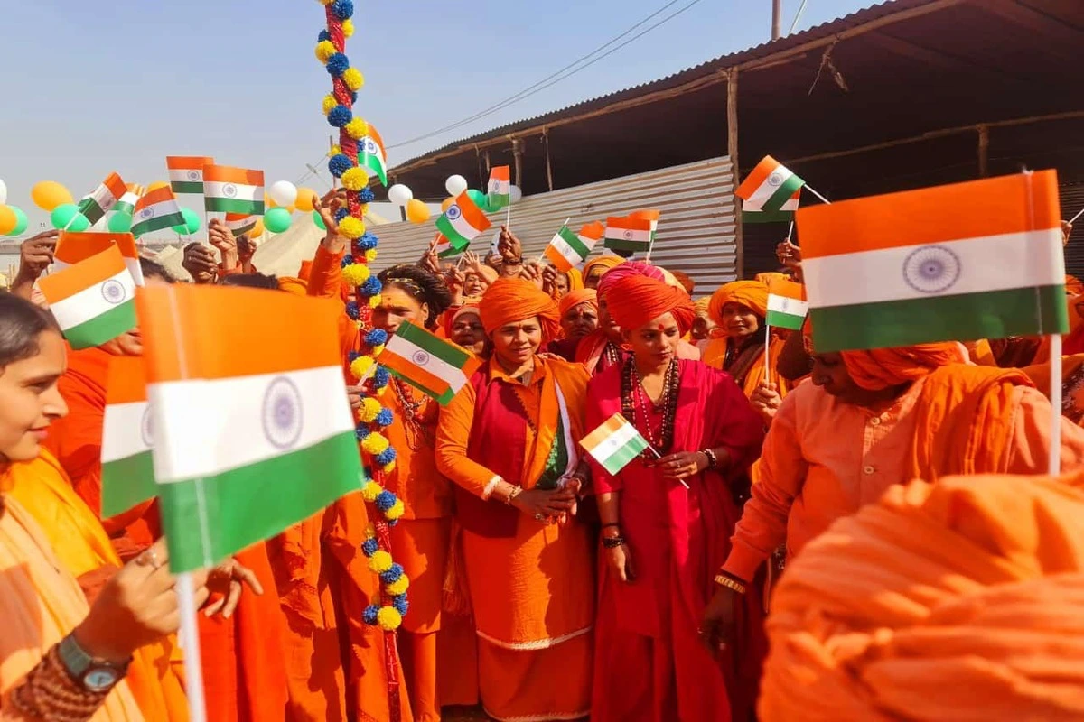 Maha Kumbh Celebrates Republic Day With Patriotism