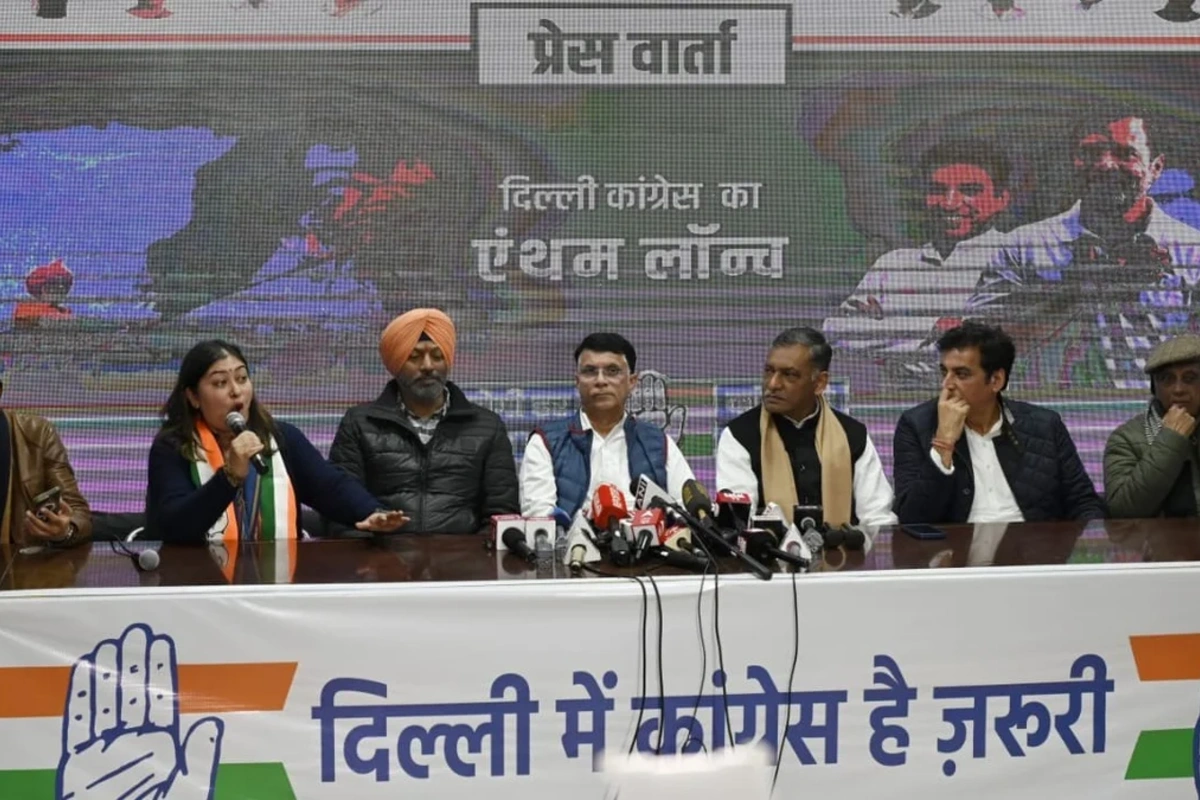 Congress Unveils Campaign Anthem For Delhi Elections