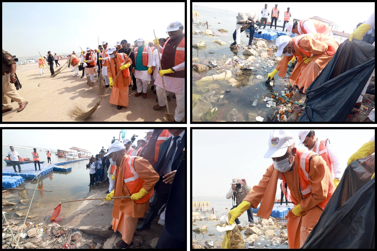 Maha Kumbh Cleanliness Drive