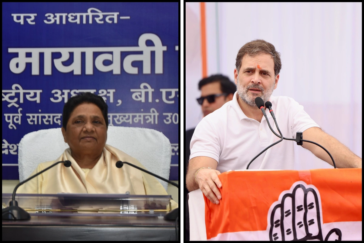 Mayawati Criticizes Rahul Gandhi; Calls Congress BJP’s ‘B Team’