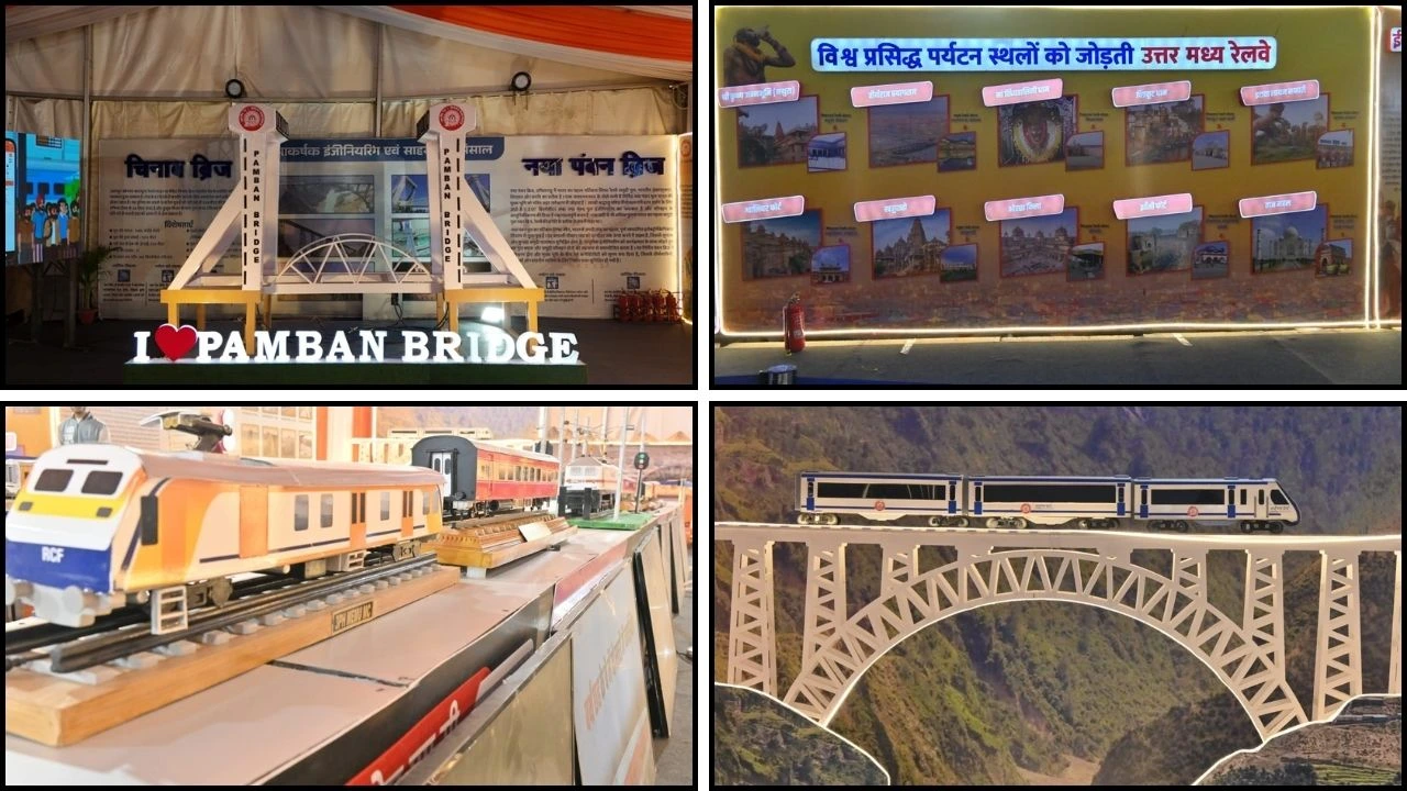 Indian Railways Exhibition At Mahakumbh Showcases Heritage