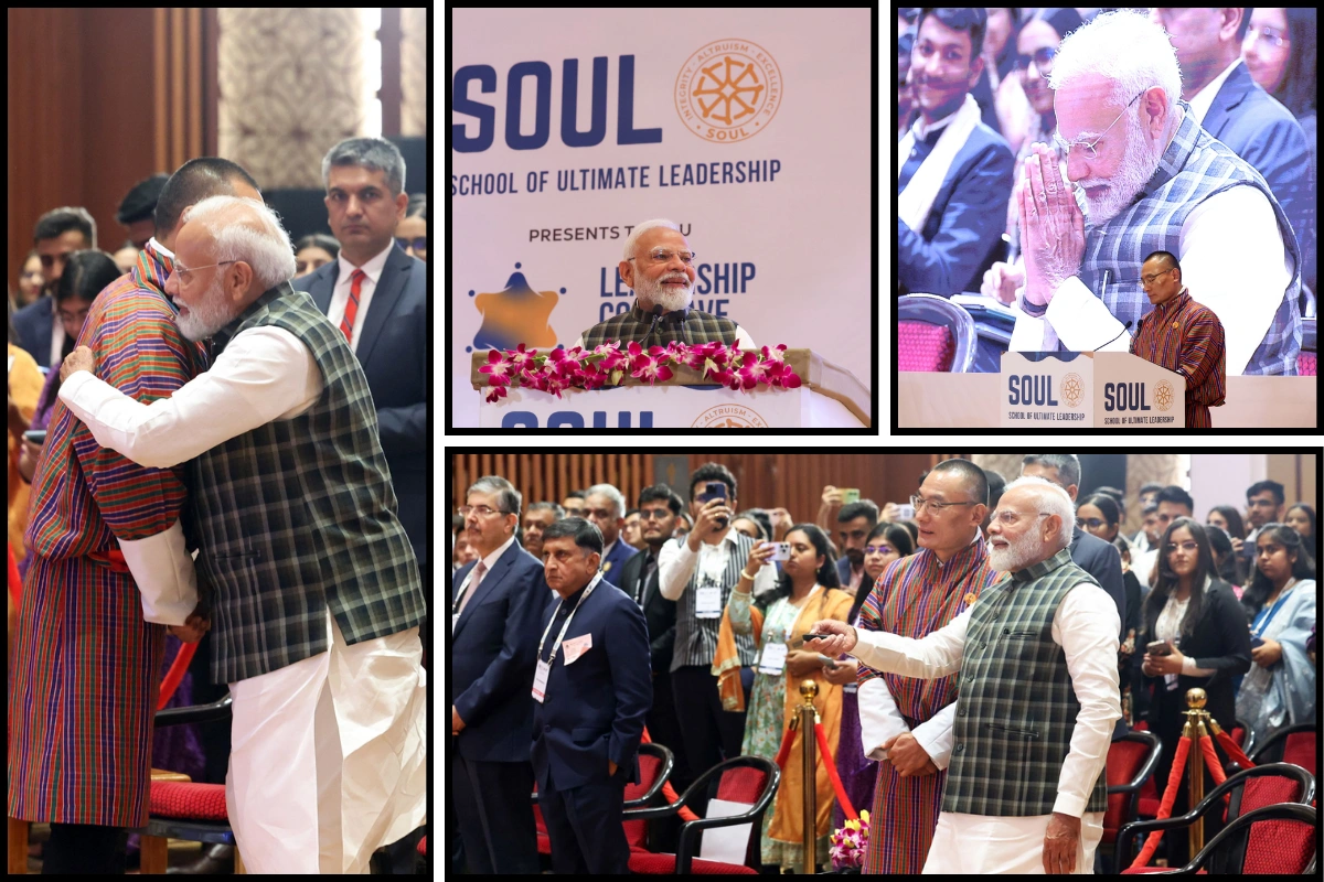 PM Modi Inaugurates SOUL Leadership Conclave At Bharat Mandapam