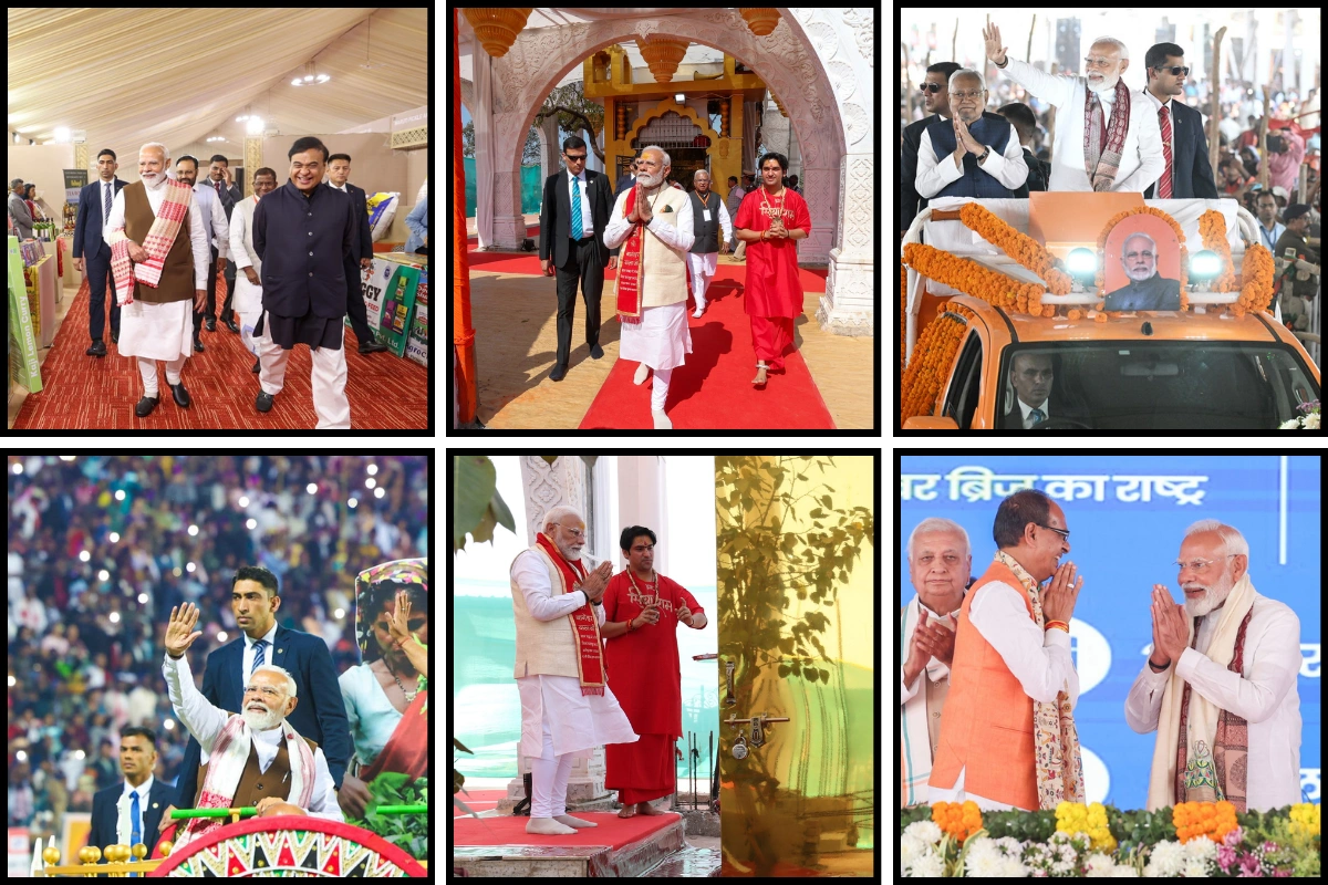 Modi's three state tour