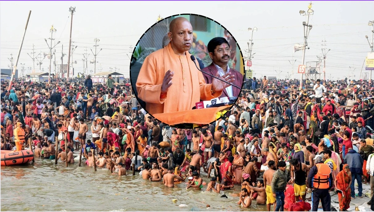 CM Yogi Adityanath Defends Sanatan Dharma At Maha Kumbh