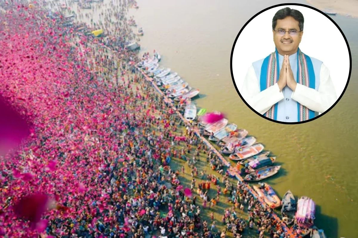 Tripura CM takes holy dip