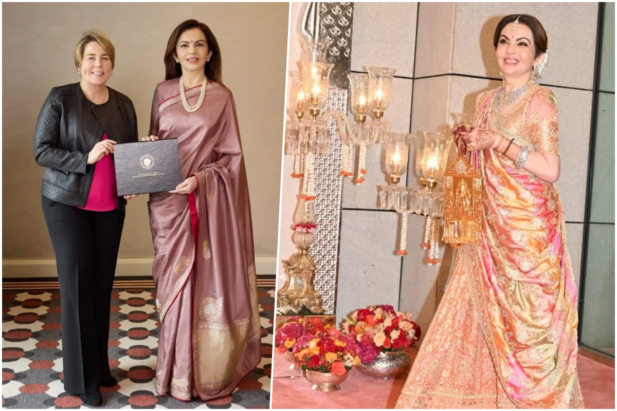 Nita Ambani Honored By Massachusetts Governor For Philanthropy