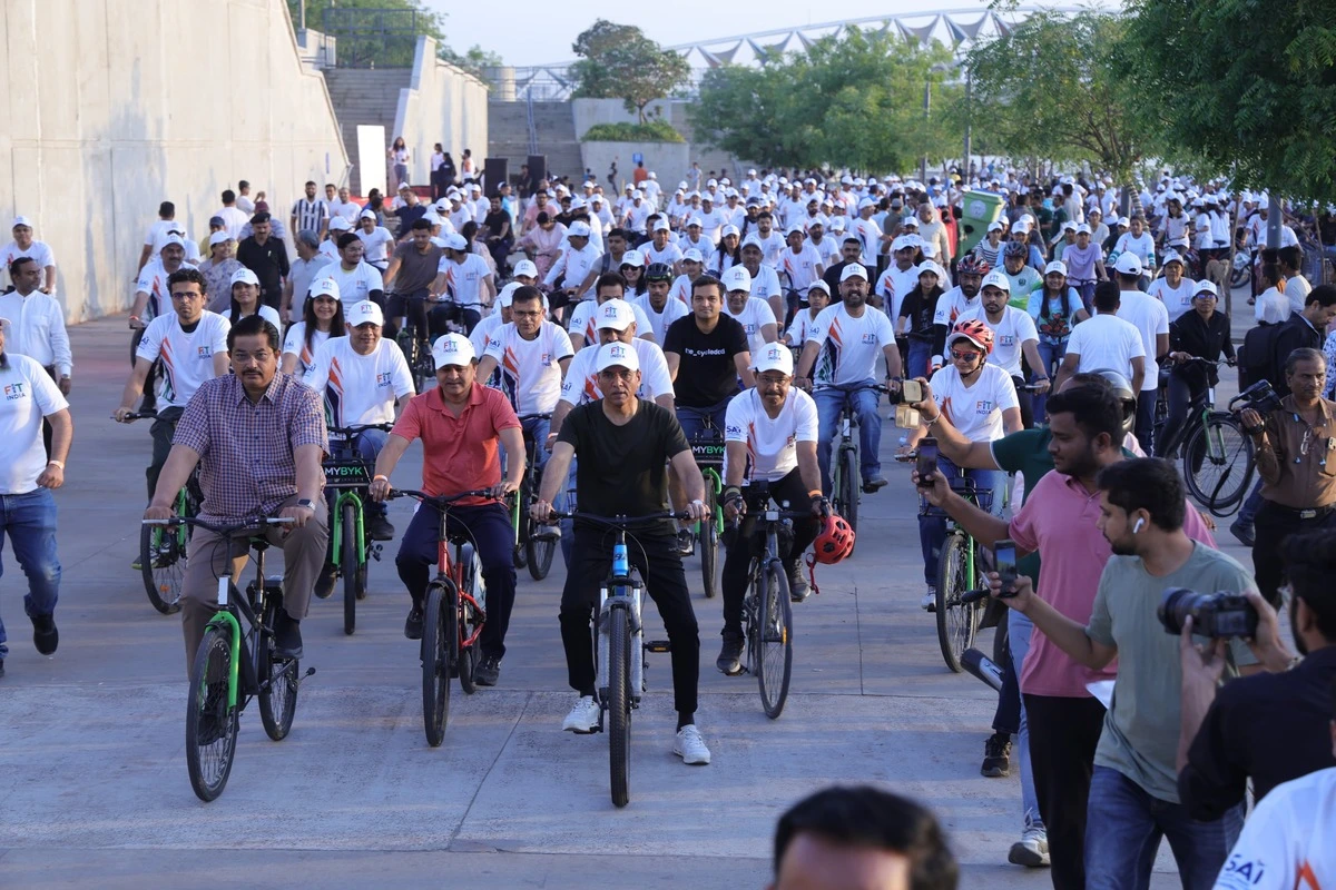 Fit India Sundays On Cycle Event Sees Massive Participation