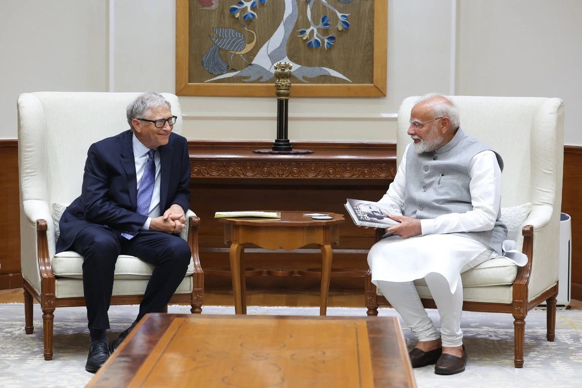 PM Modi Commitment To A Better Future After Meeting Bill Gates