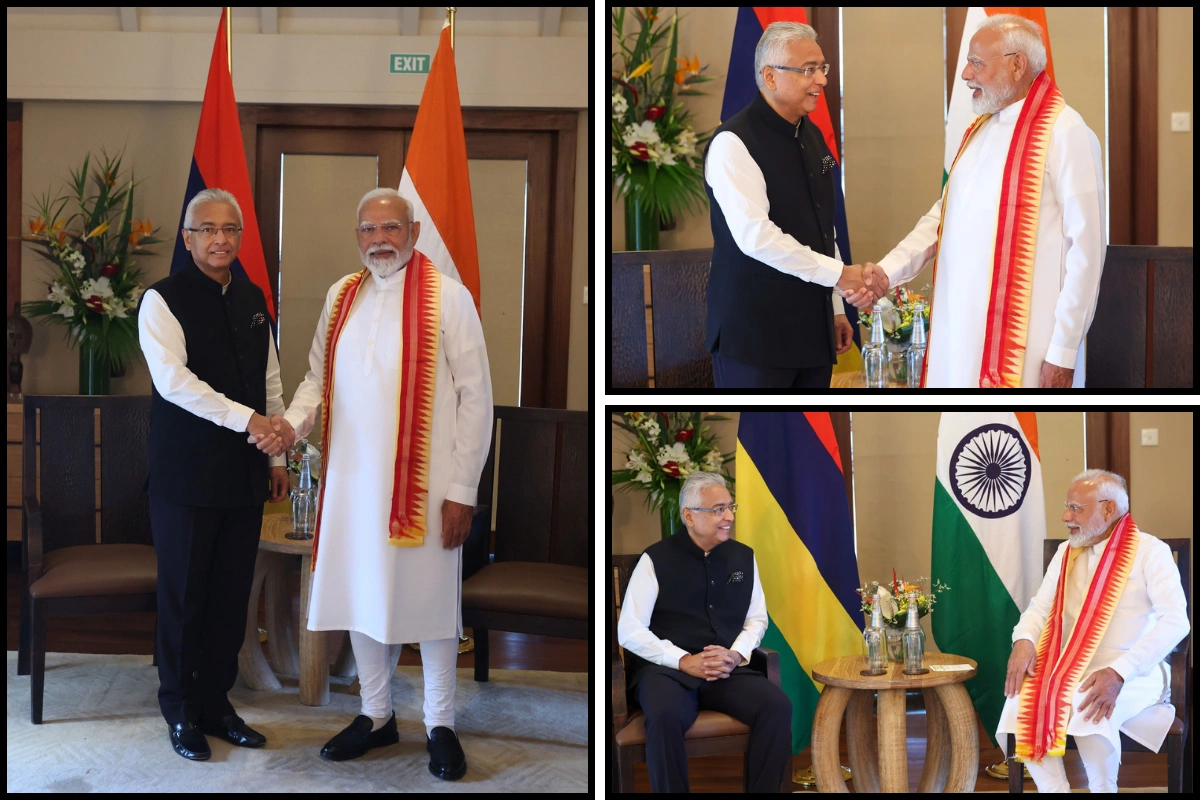 PM Modi Meets Former Mauritius PM Pravind Jugnauth; Discusses Strengthening Ties