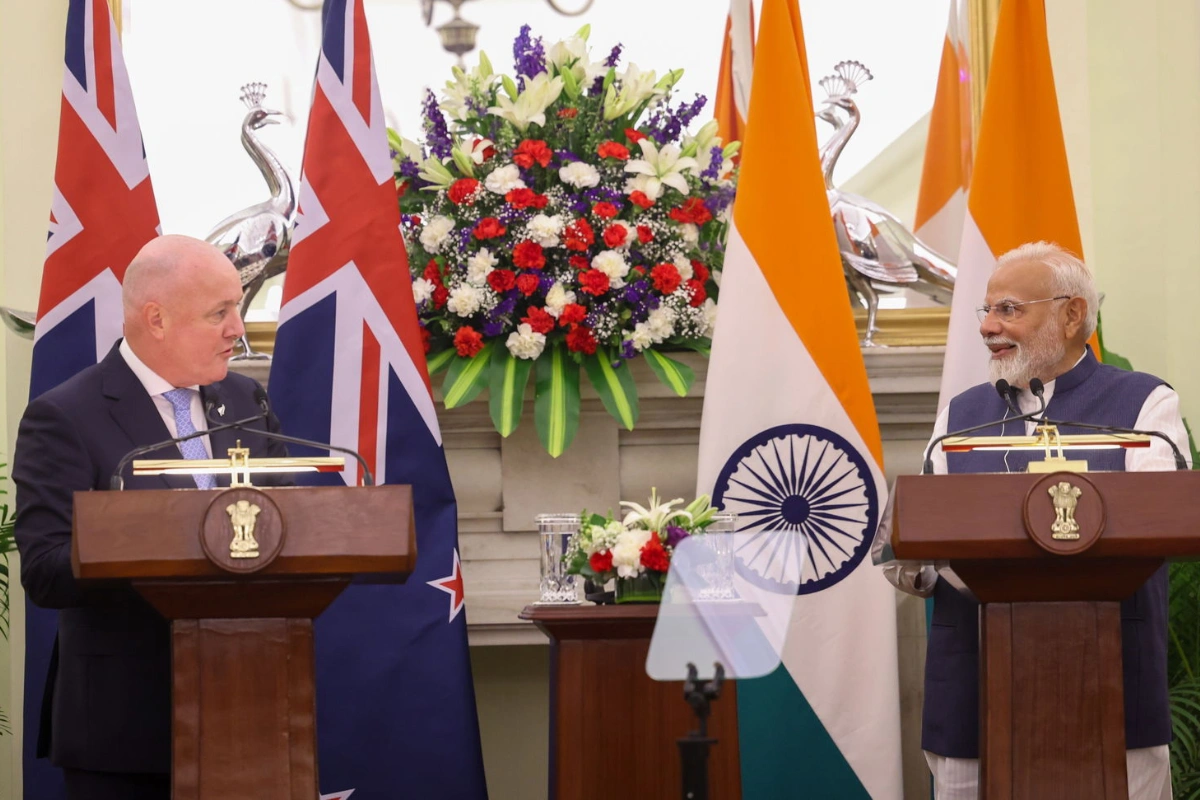 New Zealand Prime Minister Luxon Strengthens India Ties; Calls For Deeper Cooperation