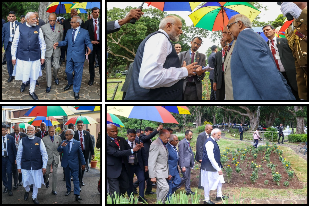 PM Modi Visits Ayurveda Garden In Mauritius; Highlights Growing Popularity Of Traditional Medicine