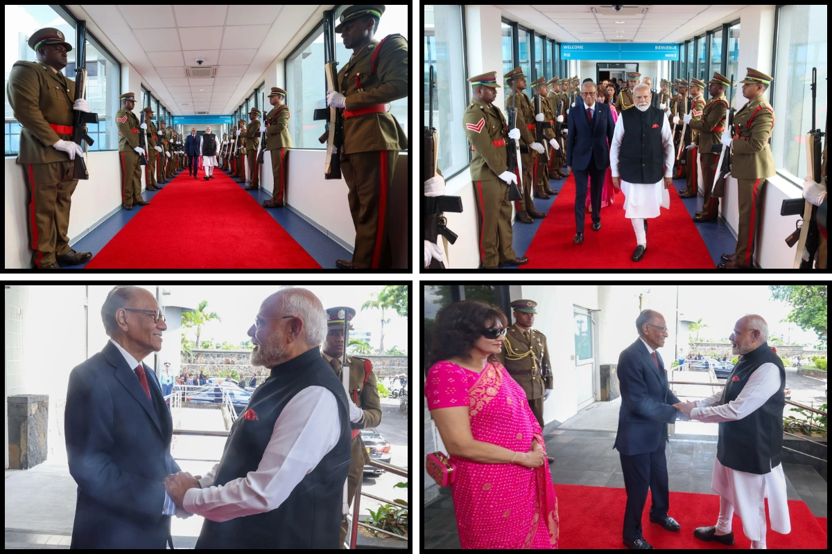 PM Modi Concludes Mauritius Visit; Departs After High-Level Engagements