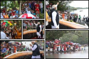 PM Modi Receives Grand Welcome In Mauritius As Thousands Throng Streets