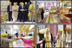 PM Modi, New Zealand PM Luxon Visit Gurdwara Rakab Ganj Sahib During Official Visit