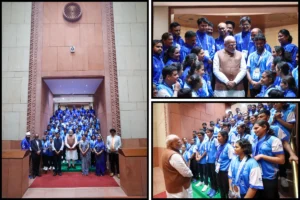 PM Modi Meets Special Olympics Contingent; Hails Their 33-Medal Triumph