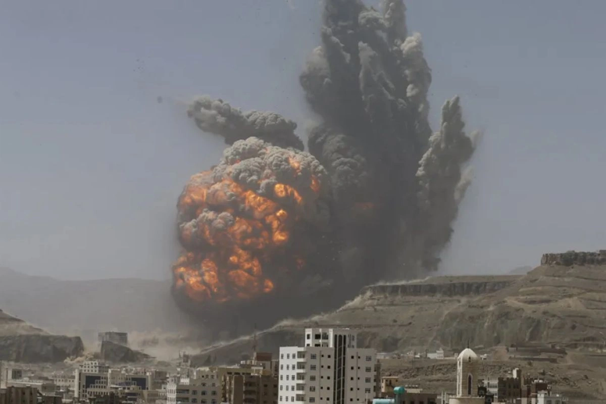 US Airstrike On Yemen's Capital