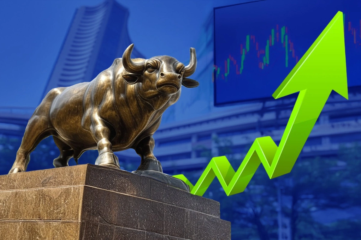 Sensex Closes In Green During Volatile Trade; Nifty Ends At 24,336