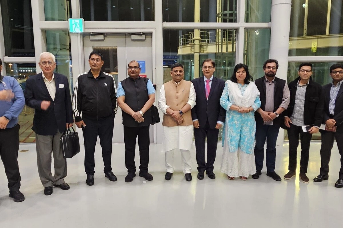 Indian All-Party Delegation Arrives In South Korea