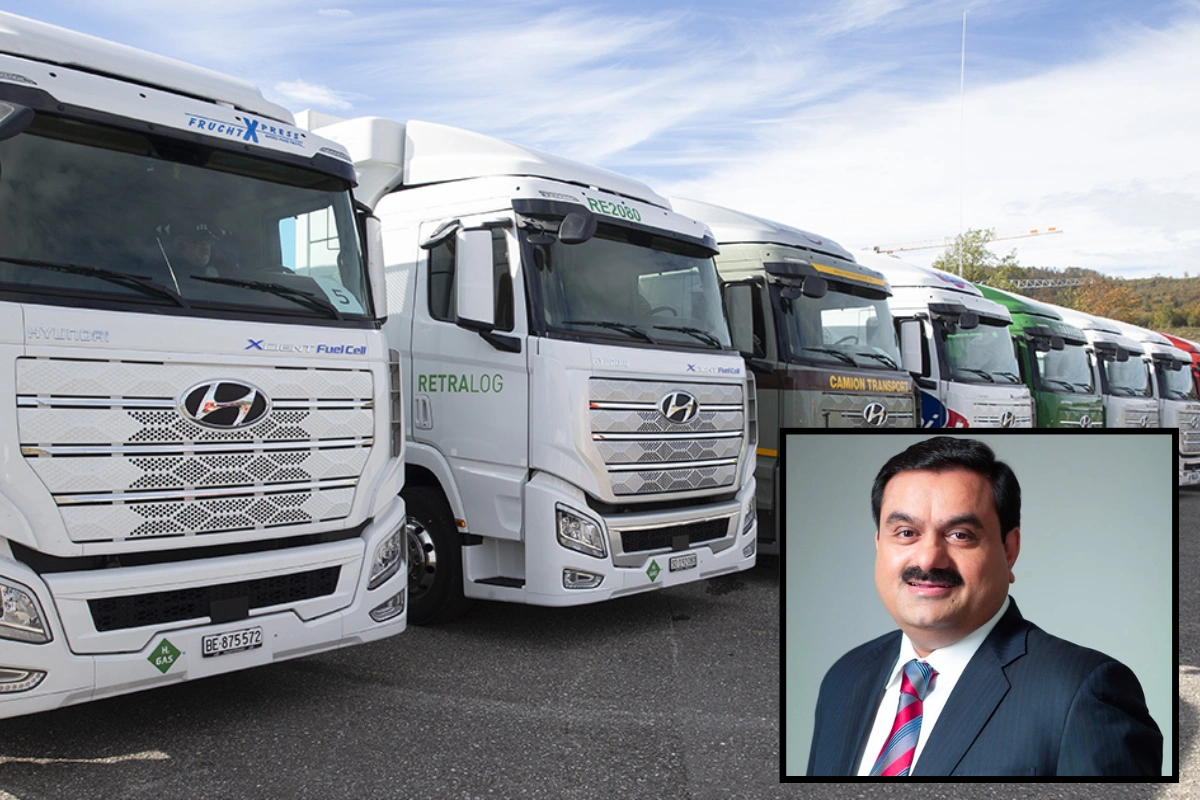 India’s First Hydrogen-Powered Truck Launched By Adani Group