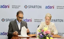 Left to right - Ashish Rajvanshi, CEO, Adani Defence & Aerospace and Donnelly Bohan, President and CEO, Sparton DeLeon Springs LLC