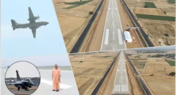 IAF Showcases Operational Readiness With Flypast On Ganga Expressway