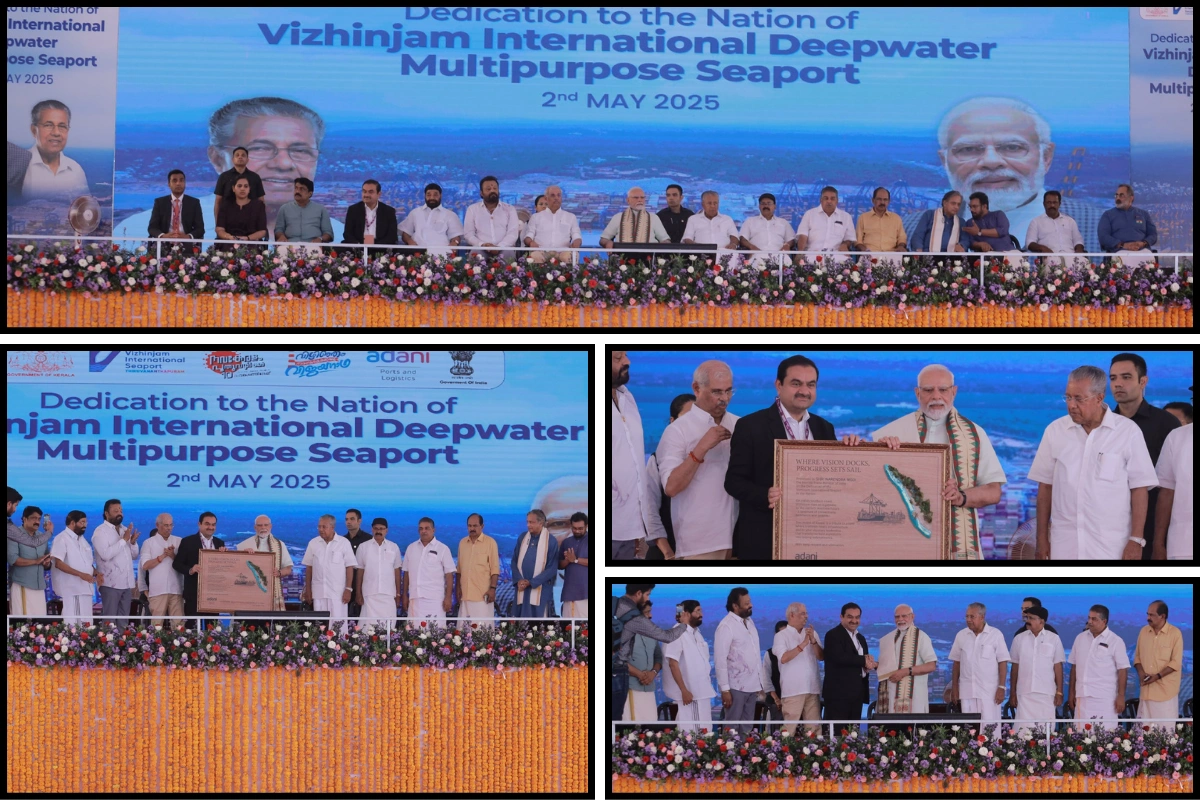 Gautam Adani Hails Vizhinjam Port As Milestone For India’s Maritime Future