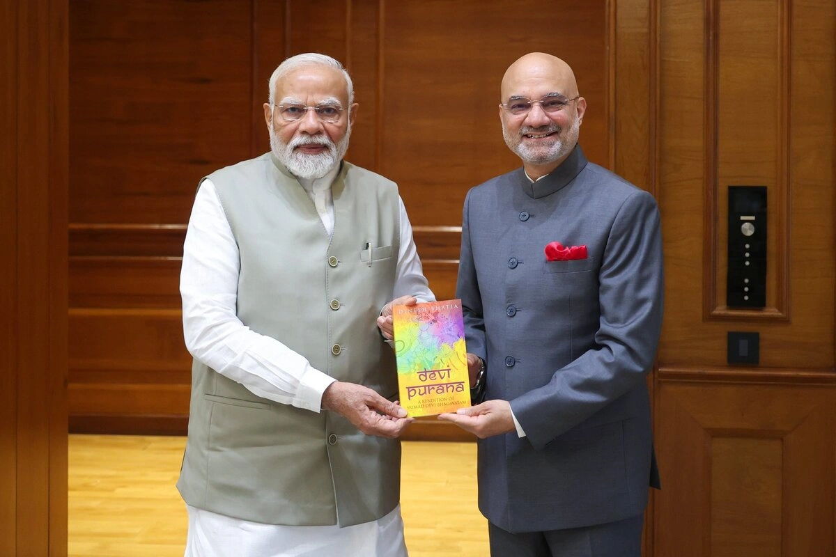 Dinesh Bhatia Meets PM Modi Ahead Of Brazil Posting