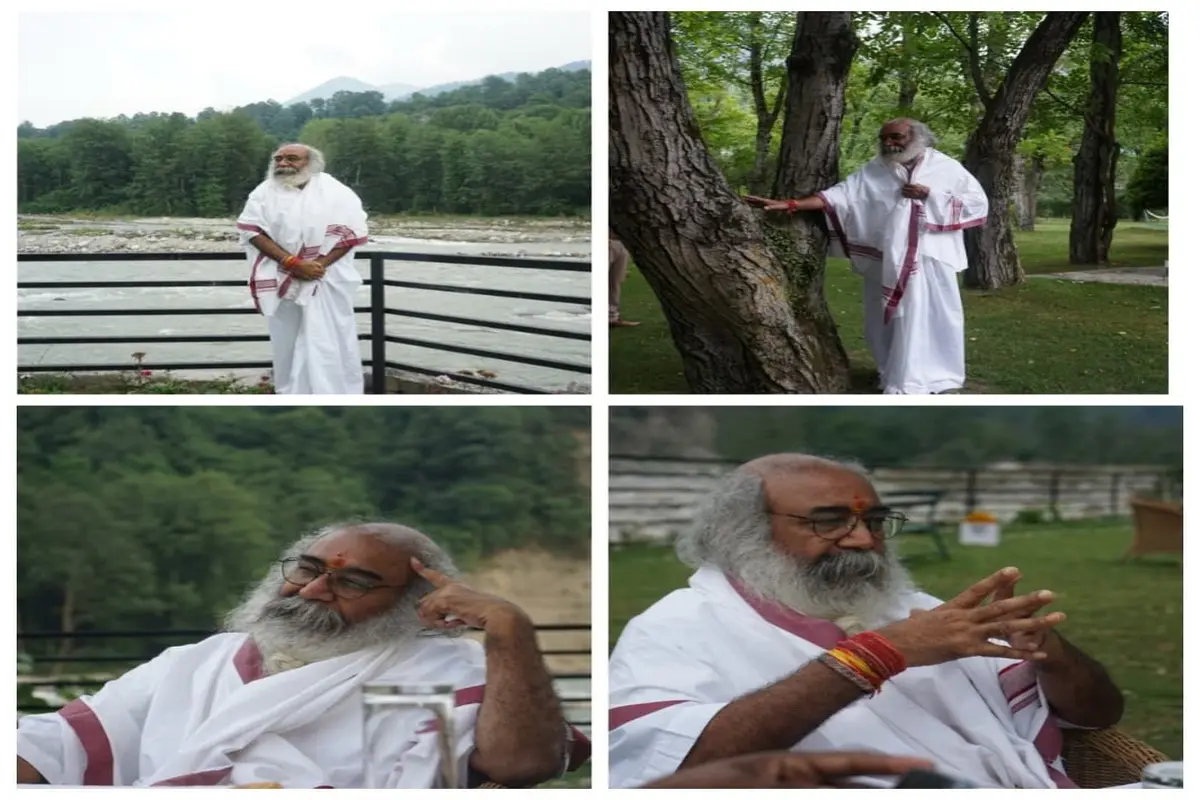 Acharya Pramod Krishnam Visits Himachal Pradesh; Visits Osho’s Meditation Site