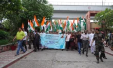 Jamia Millia Islamia Holds Tiranga March Of ‘Nation First’