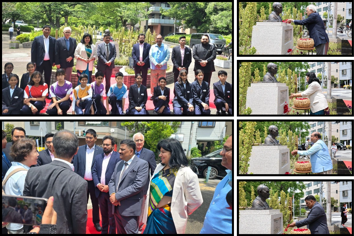 All-Party Delegation Pays Tribute To Mahatma Gandhi In Tokyo As Part Of Global Anti-Terror Drive